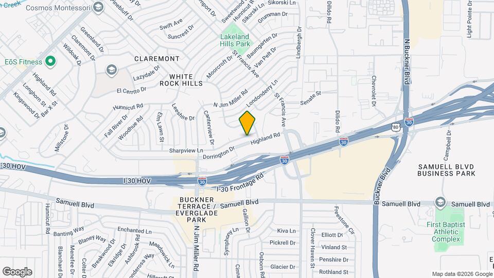 3330 Sharpview Ln Map and Location Details