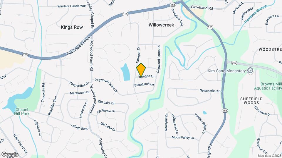 4423 Tarragon Ln Map and Location Details