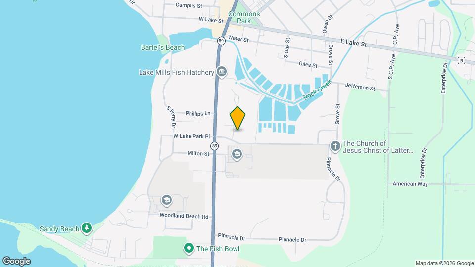 442 Meadowridge Cir, Unit Hatchery View Commons Map and Location Details