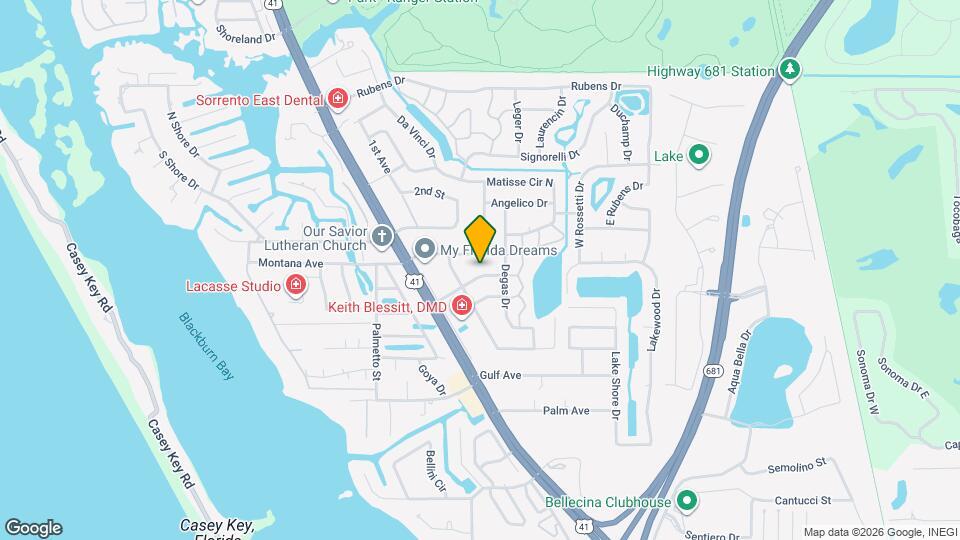 213 Giotto Dr Map and Location Details