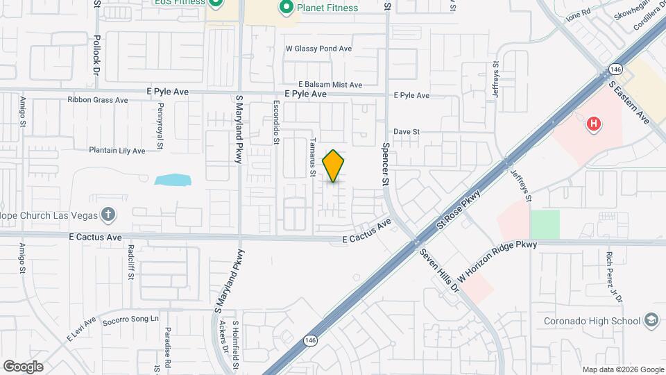 1559 Stone Valley Ave Map and Location Details