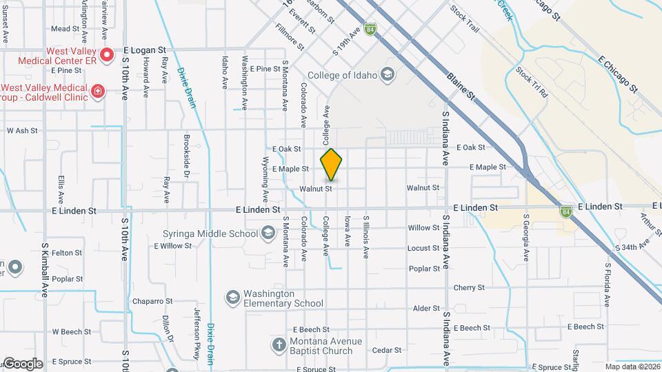 2323 College Ave Map and Location Details