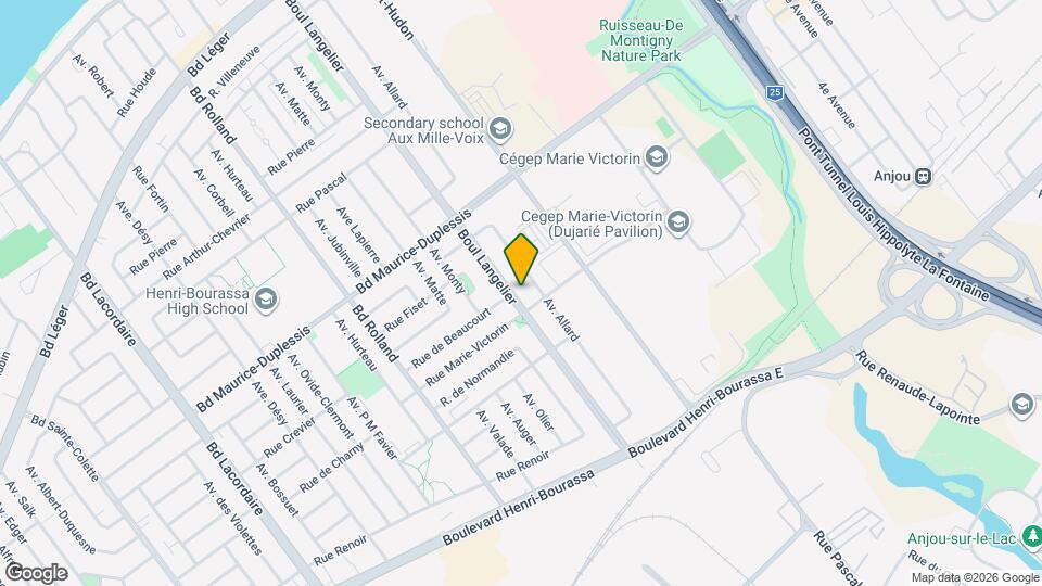 11711 Langelier Boul Map and Location Details