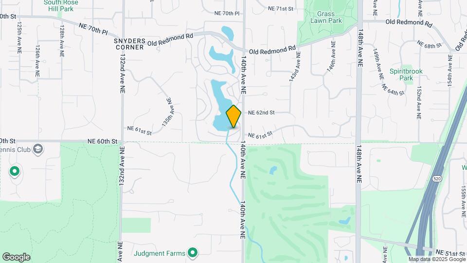 13954 NE 60th Way Map and Location Details