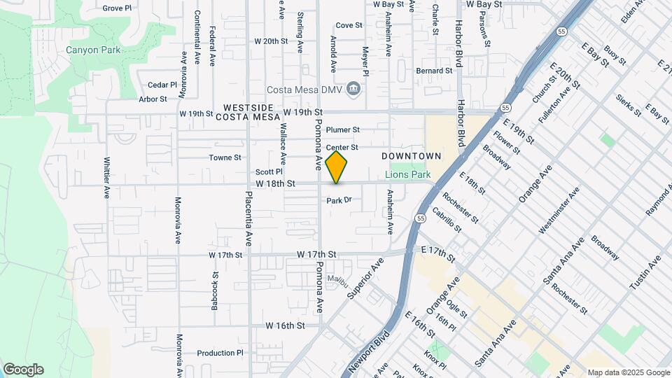 679 18th St Map and Location Details