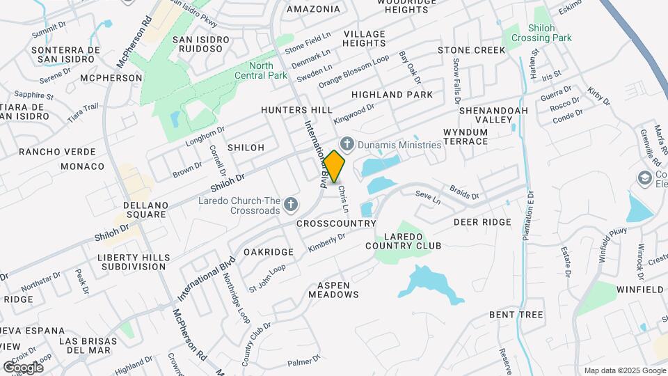 1305 Glen Ln Map and Location Details