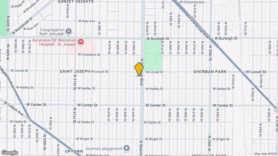 2853 N Sherman Blvd, Unit 2 Mapa y Detalles de la Ubicación