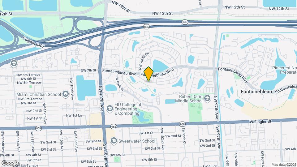 10242 NW 5th Terrace Map and Location Details