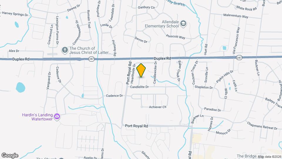 2608 Matchstick Pl Map and Location Details