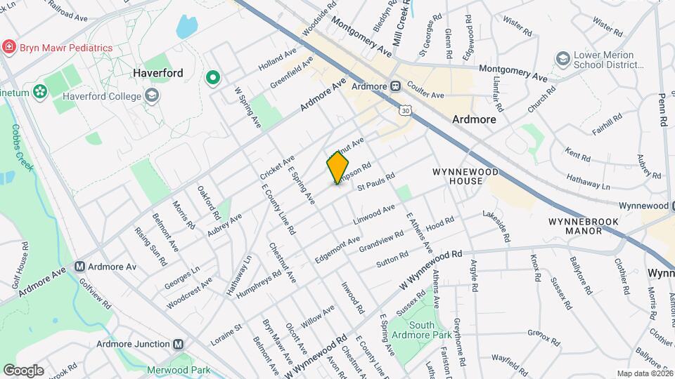 110 Brookfield Terrace Map and Location Details