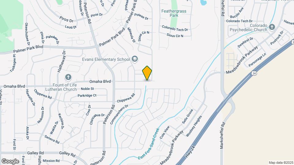 7235 Omaha Blvd Mapa y Detalles de la Ubicación