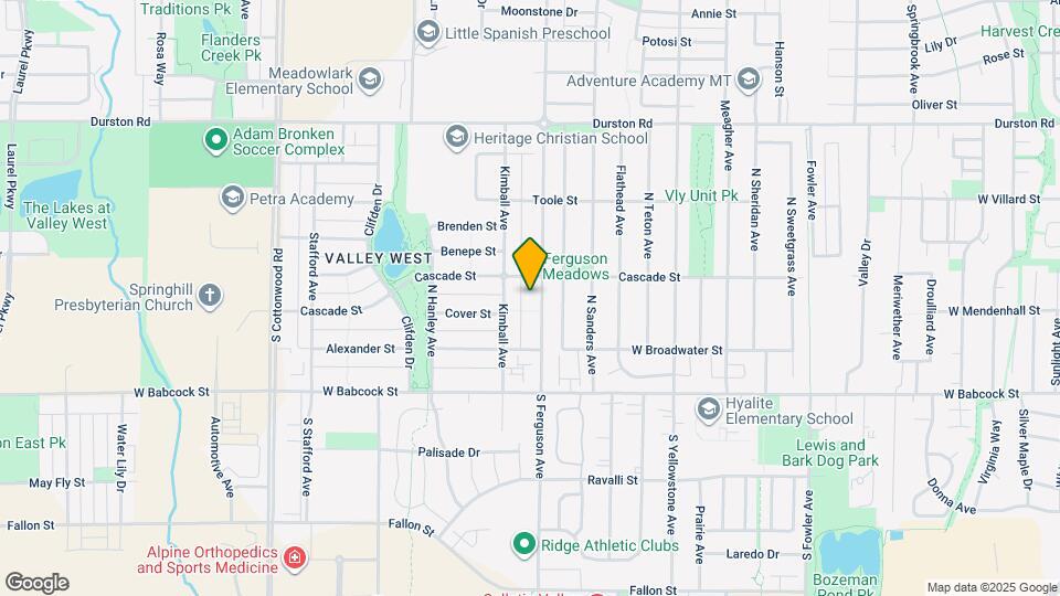 243 N Ferguson Ave Map and Location Details