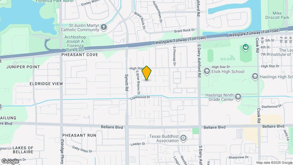 6423 S Briar Bayou Dr Map and Location Details