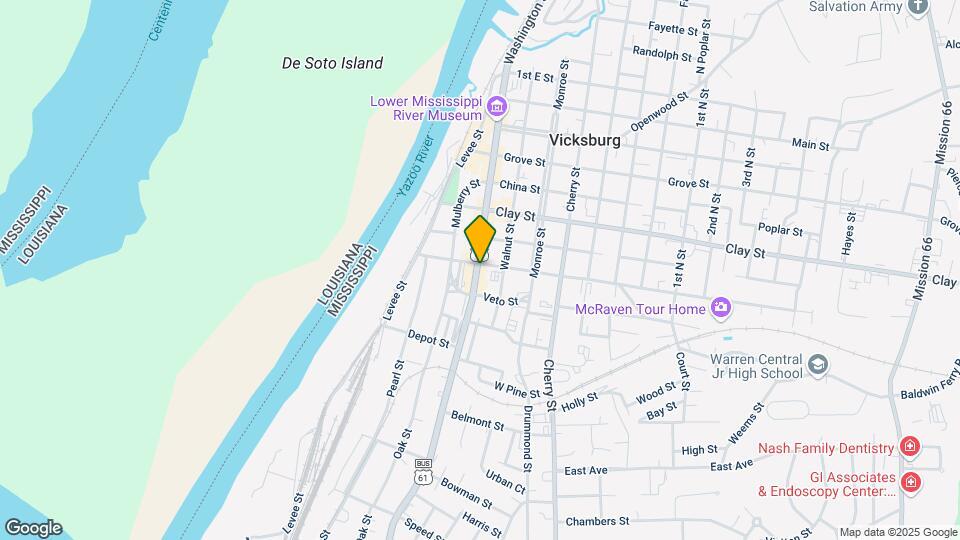 1509 Washington St, Unit 2B Map and Location Details