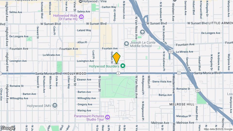 1139-1141 Tamarind Ave Map and Location Details