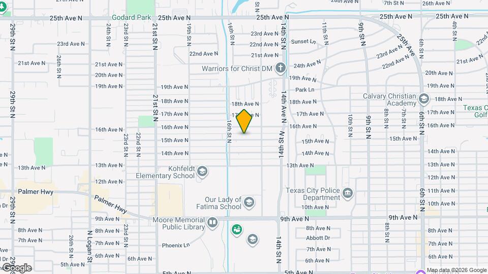 1526 15th Ave N Map and Location Details