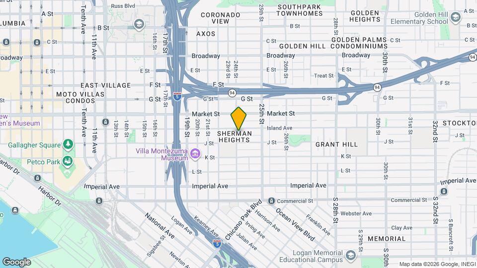 441 24th St Map and Location Details