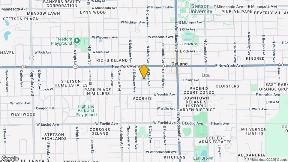 316 W Howry Ave Map and Location Details