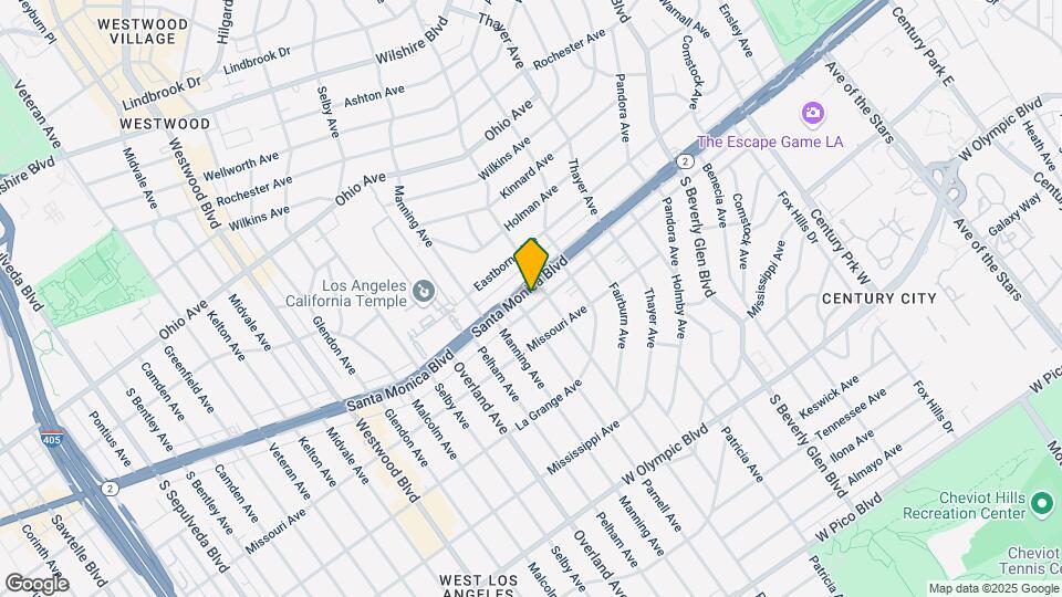10608 Santa Monica Blvd. Mapa y Detalles de la Ubicación
