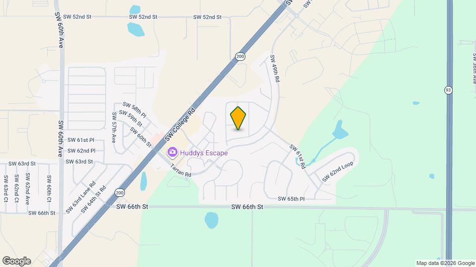 5023 SW 58th Pl Map and Location Details