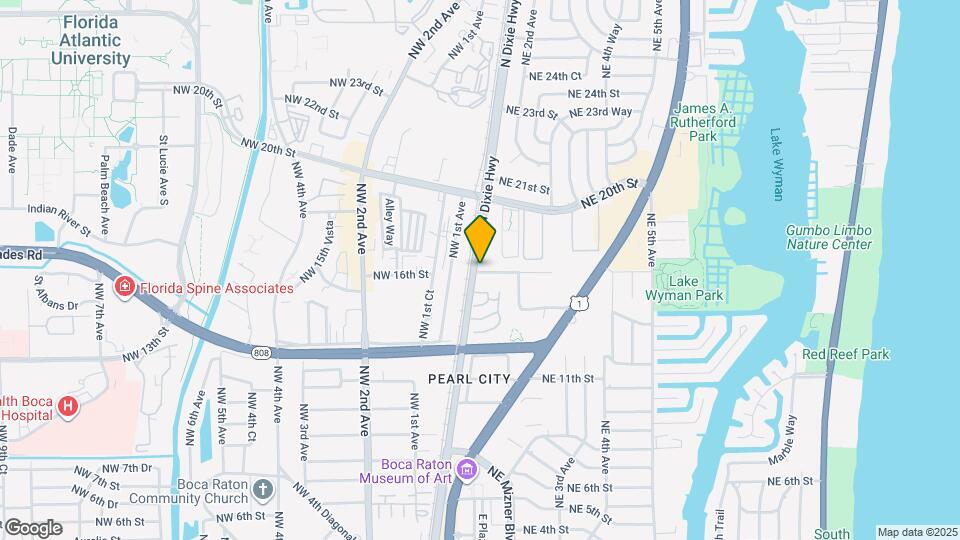 1550 N Dixie Hwy Map and Location Details