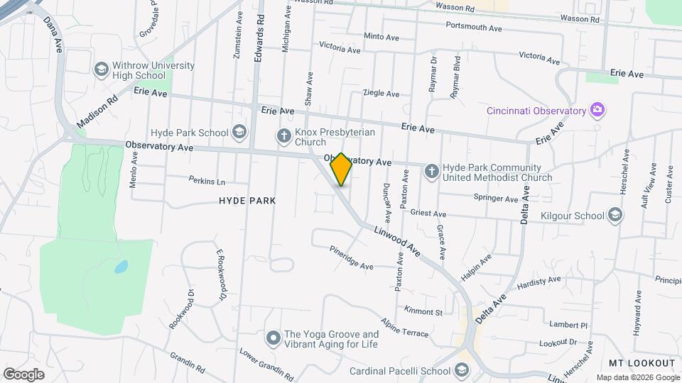 2848 Linwood Ave Mapa y Detalles de la Ubicación