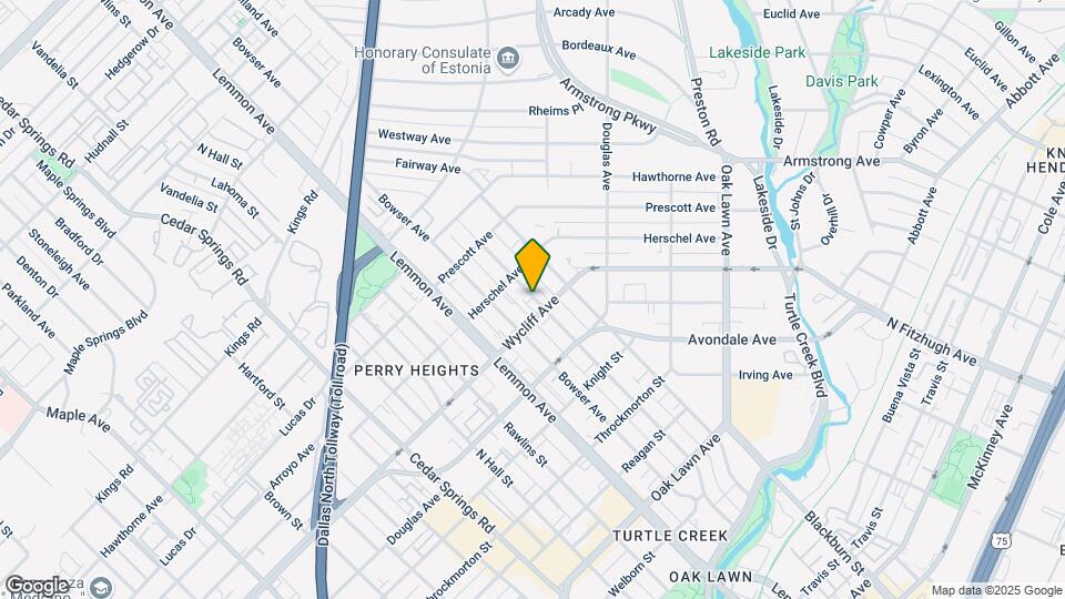 4327 Holland Ave, Unit 202 Map and Location Details