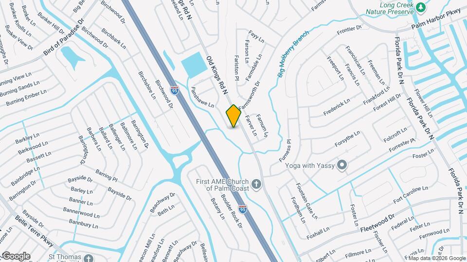 1 Fanshawe Ln Map and Location Details