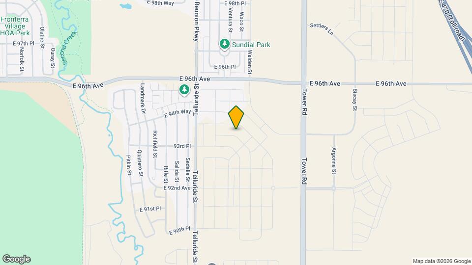 17925 E 94th Ave, Unit 307 Mapa y Detalles de la Ubicación