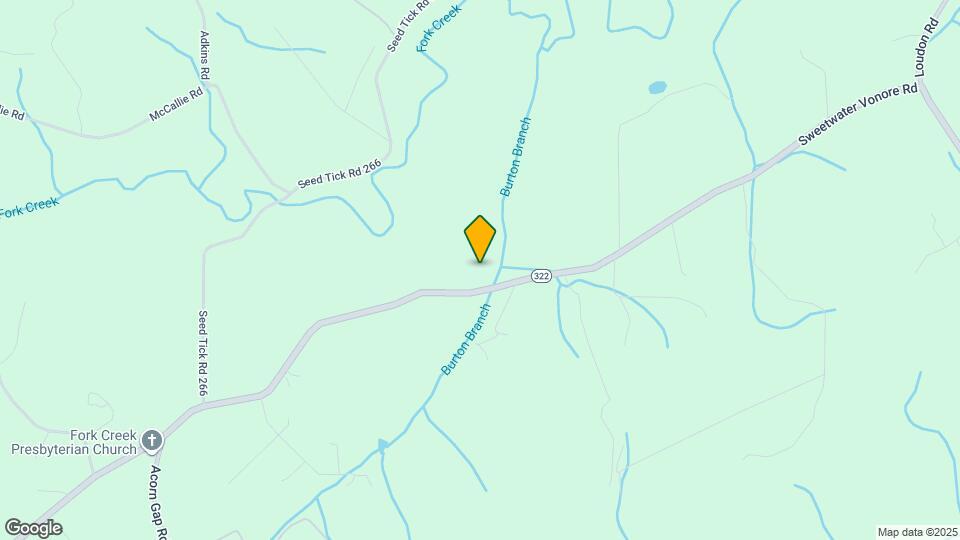 3671 Sweetwater Vonore Rd Map and Location Details