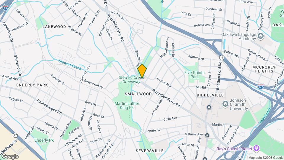 2508 Rozzelles Ferry Rd Map and Location Details