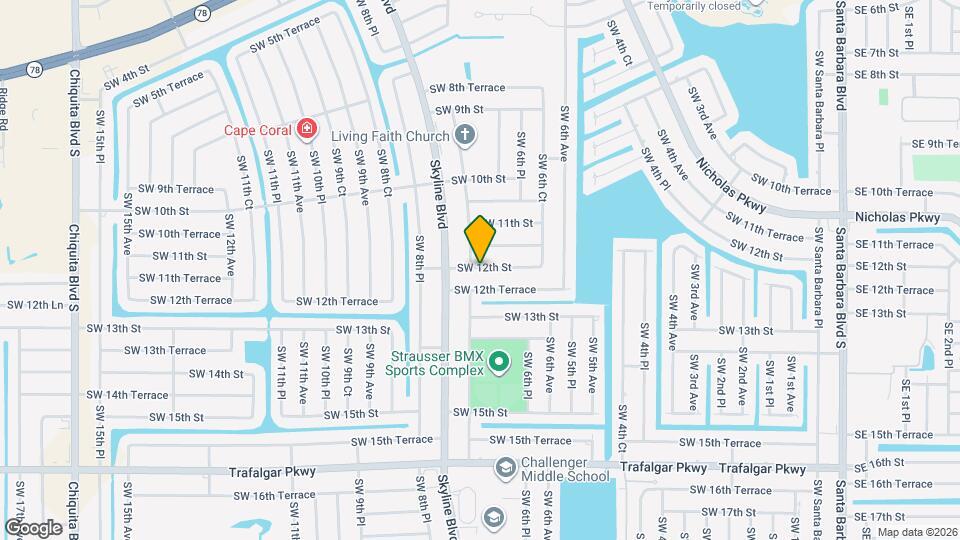 710 SW 12th St Map and Location Details