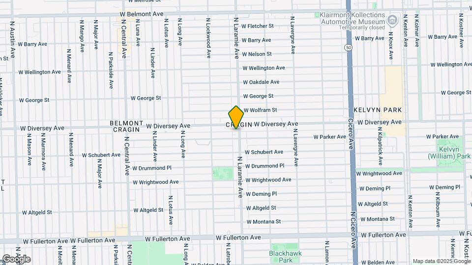 2744 N Laramie Ave Map and Location Details