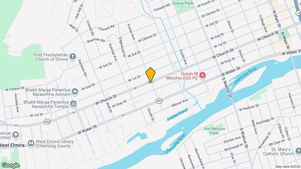 213 Foster Ave Map and Location Details