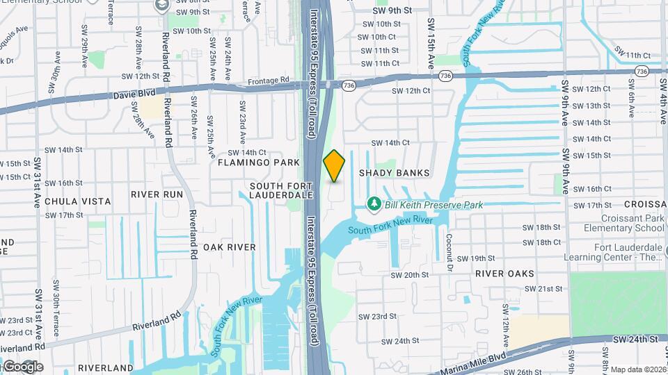 1526 SW 20th Ave Map and Location Details