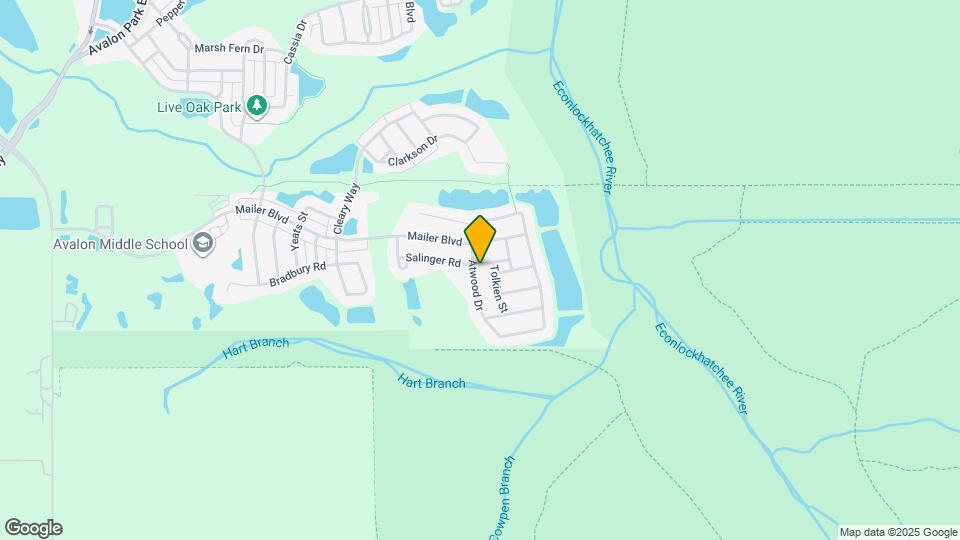 4307 Atwood Dr Map and Location Details