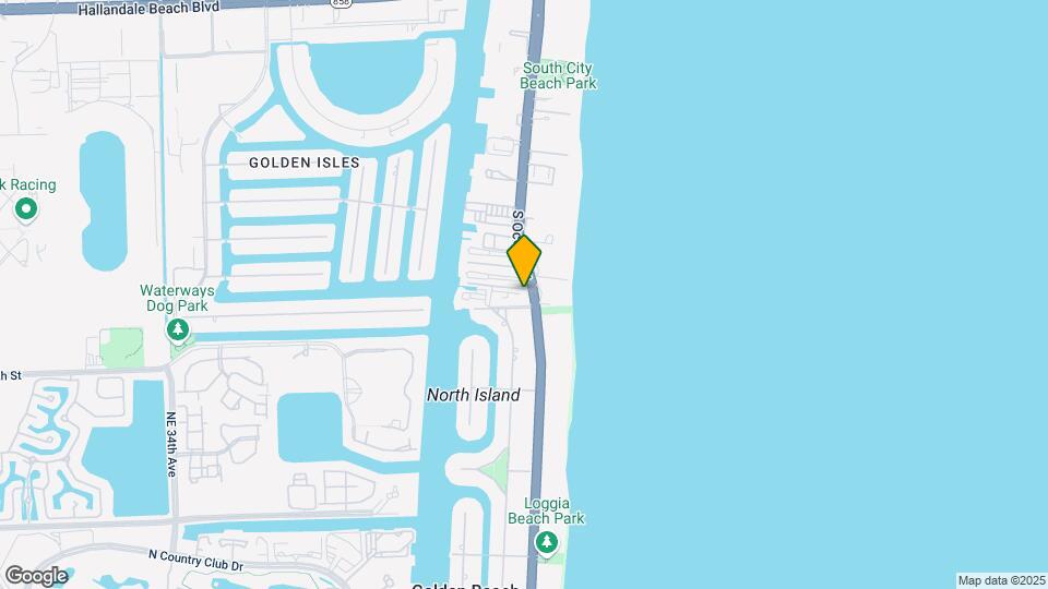 3199 S Ocean Dr Map and Location Details