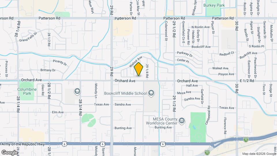 2921 Magnolia Ave Map and Location Details