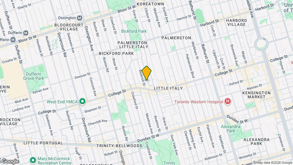 179 Beatrice St Map and Location Details