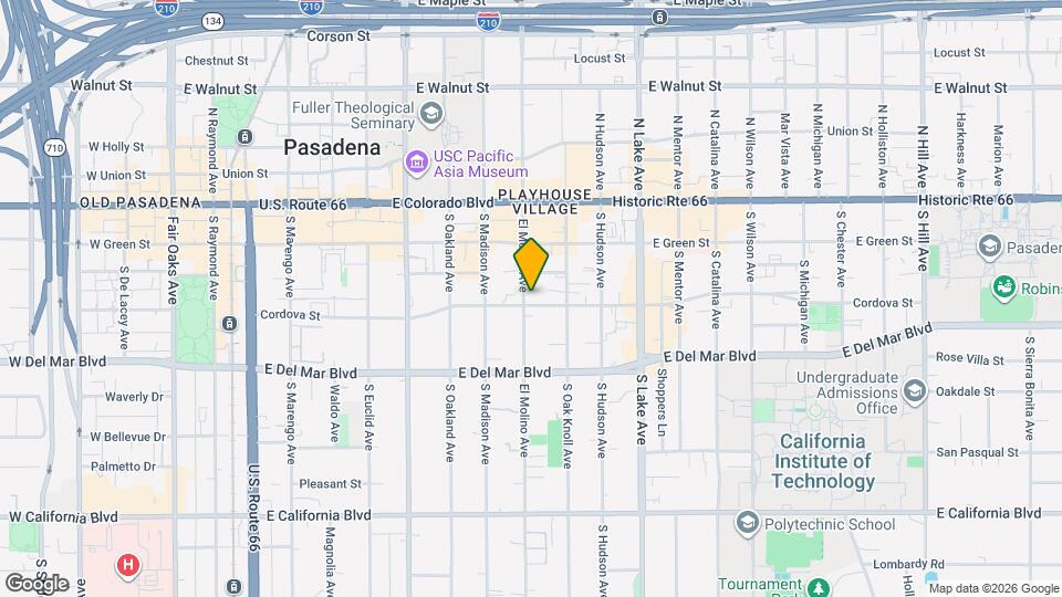675 Cordova St Mapa y Detalles de la Ubicación
