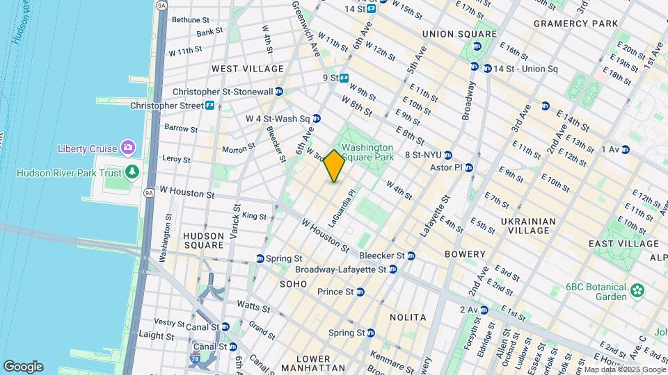 215 Thompson St Mapa y Detalles de la Ubicación