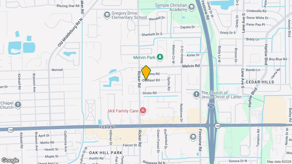 7552 Centauri Rd Map and Location Details