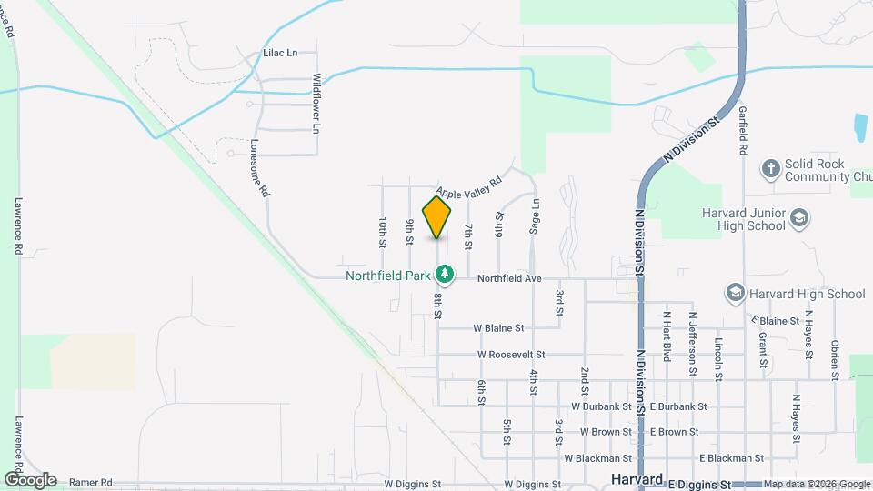 1404 8th St Map and Location Details