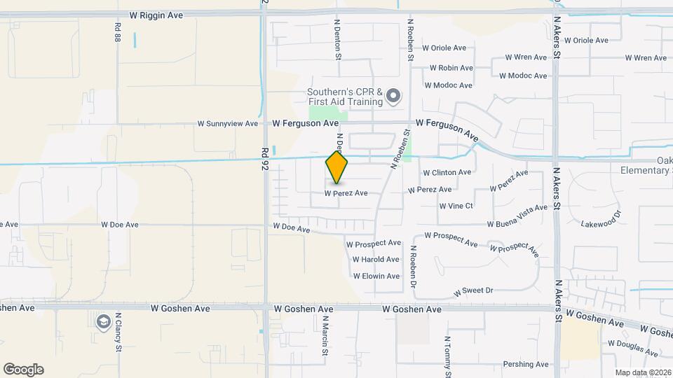 6414 W Perez Ave Map and Location Details