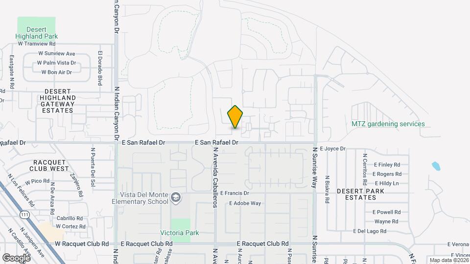3260 N Avenida San Gabriel Rd Map and Location Details