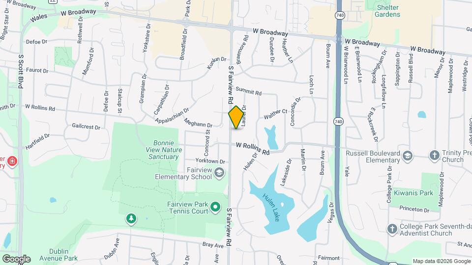 622 Laurel Dr Map and Location Details