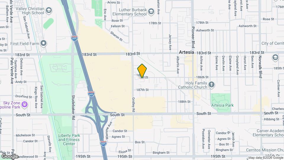 11450 186th St Map and Location Details