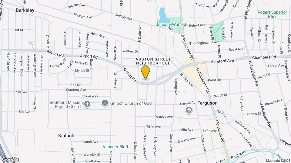 101 N Marguerite Ave Map and Location Details