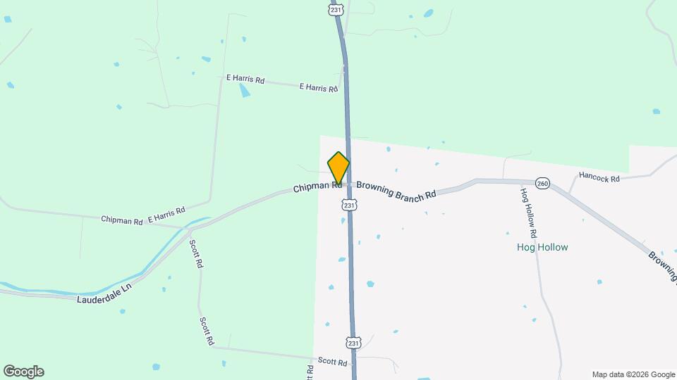 10535 US-231 Map and Location Details