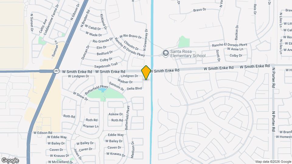 21061 N Bustos Way Map and Location Details